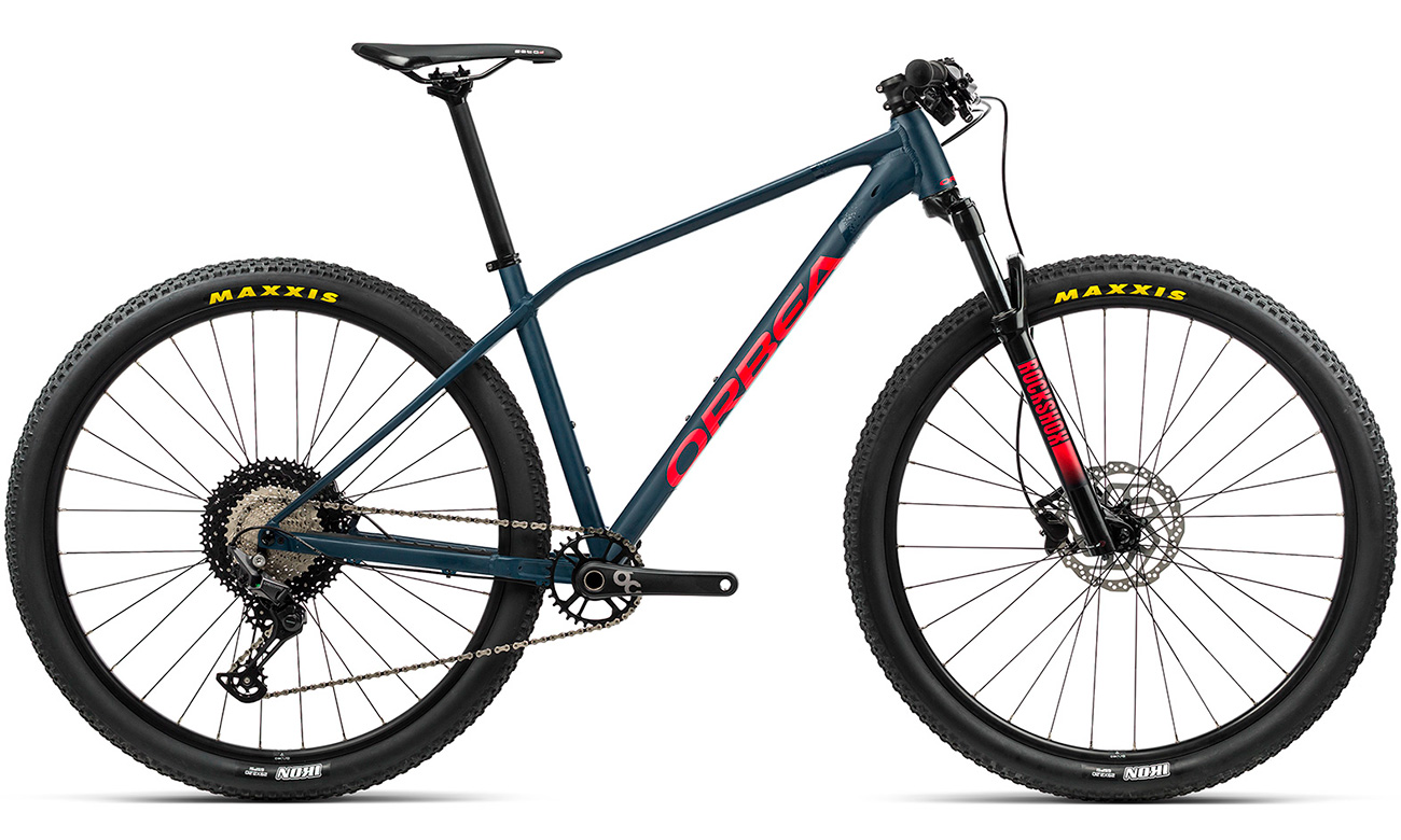Фотография Велосипед Orbea Alma H30 29" 2021, размер XL, Сине-красный